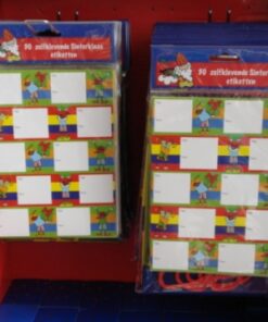30 Zelfklevende Sinterklaas Etiketten