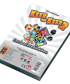 999 Games Keer op Keer 2 Extra Scoreblokken 2 Stuks