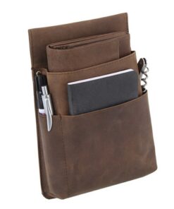 Alassio JU-42195 Heuptas Portefeuille Nappa Leer/Bruin