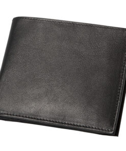 Alassio JU-42246 Portefeuille 10x12x2cm Leer Zwart