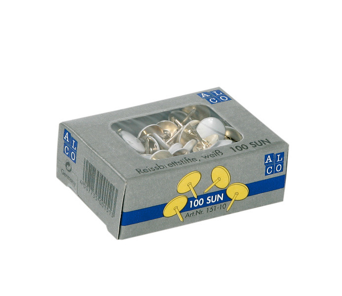 5mm Messing Doos A 100 Stuks Wit