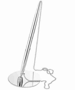 Alco AL-1512-2 Baliepen Ovale Standaard Chroomkleurige Balpen