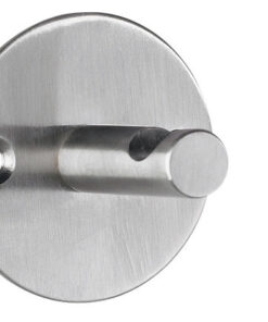 Alco AL-2847 Wandgarderobe Zilver 1 Haak Incl. Bevestigingsmateriaal