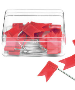 Alco AL-712 Markeervlaggetjes 20 Stuks In Doosje Rood