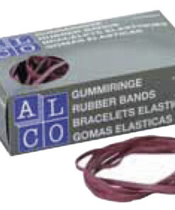 Alco AL-757/2 Elastieken 200x6mm 500 Gram In Doos Rood