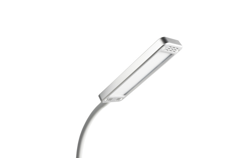 Alco AL-907-28 Bureaulamp Zilver LED 230v 6W Dimbaar 43cm - Afbeelding 3