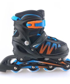 Alert Inline Skates Maat 31-34 Blauw/Oranje/Zwart
