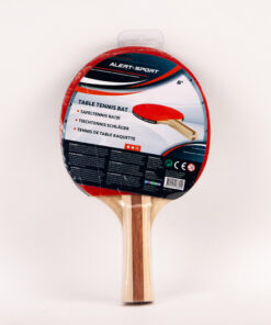 Alert Sport 2 Sterren Tafeltennis Batje Hout/Rubber