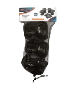 Alert Sport Beschermset M 3-delig Zwart