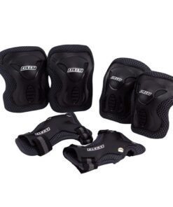 Alert Sport Beschermset Maat S 3-delig Zwart