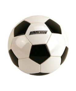 Alert Voetbal Maat 5 Wit/Zwart
