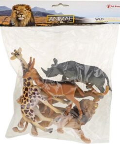Animal World Wilde Dieren Deluxe 5stuks in Zak