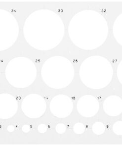 Aristo AR-23319 Cirkelsjabloon 1-35 Mm