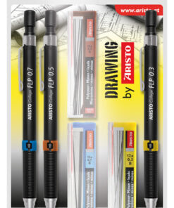 Aristo AR-23559 Vulpotlodenset HB 0.35/0.5/0.7mm Met Gratis Potloodstiftjes