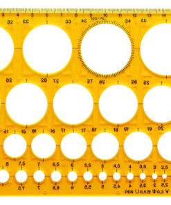 Aristo AR-5033 Cirkelsjabloon 1-36 Mm 45 Cirkels