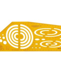 Aristo AR-5085 Tekensjabloon Axonograph II 270x110x1 mm Oranje/Transparant