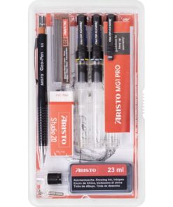 Aristo AR-64154 Tekenpen Set MG1 PRO 0.2/0.3/0.5 mm 8-delig