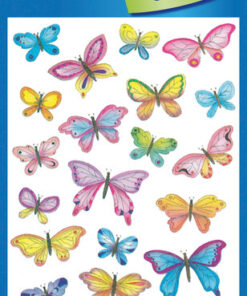 Avery AV-4390 Etiket 3 Vel Vlinders 10 Setjes met 3 Vel