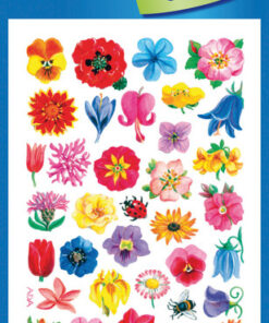 Avery AV-54304 Papieretiket Z-design Creative Pakje A 3 Vel Bloempjes