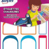Avery AV-CHAUS12 Etiket Voor Op Schoenen Assorti