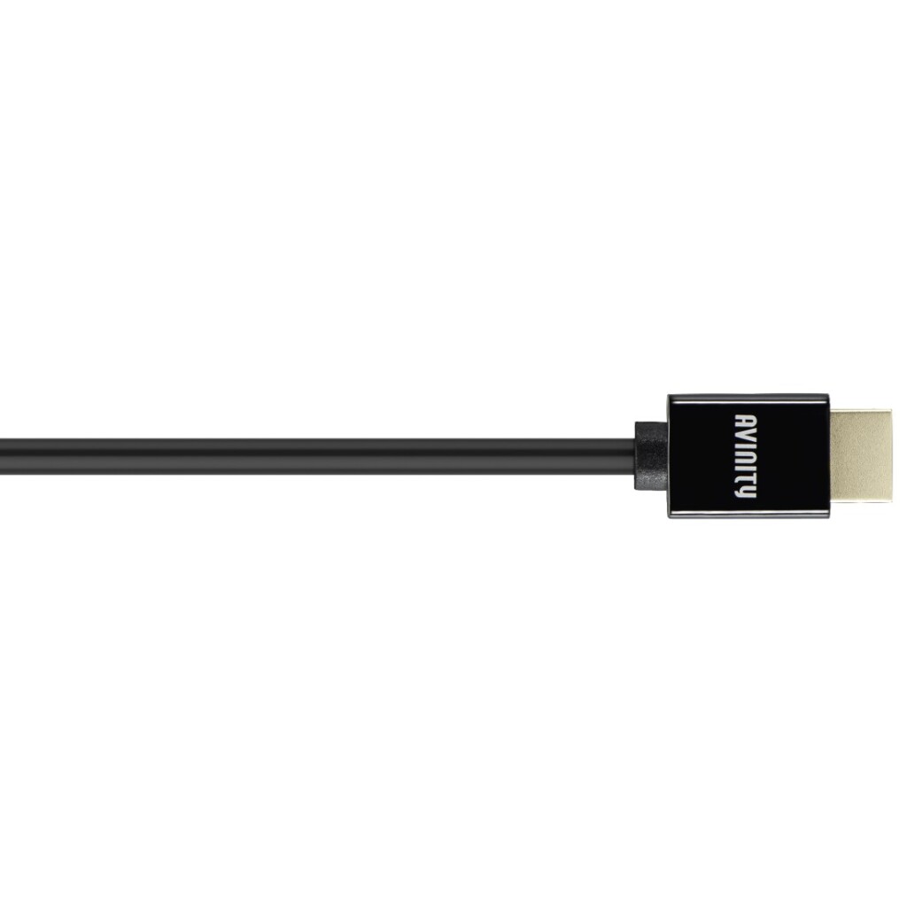 Avinity Ultra High Speed HDMI Kabel Verguld 8K 1 m Zwart