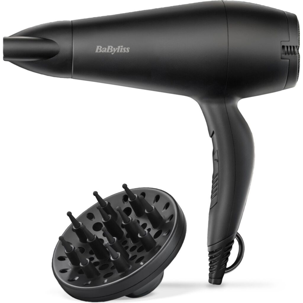 Babyliss D215DE Power Smooth F&ouml;hn 2200W Zwart