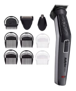 Babyliss MT727E Carbon Titanium 10in1 Multi Trimmer Zwart/Zilver