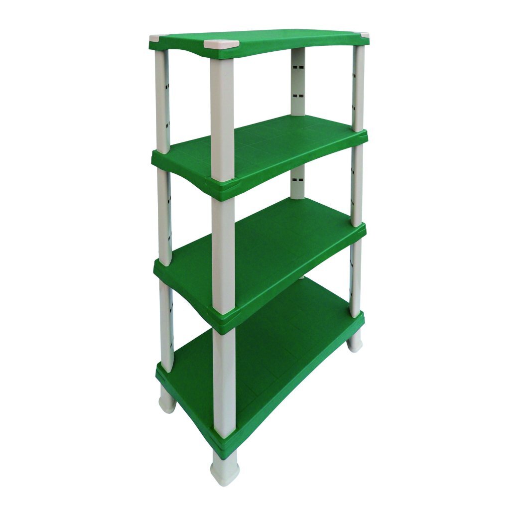 Bama Futuro Opbergsysteem 4 Planken 80x40x137 cm Groen