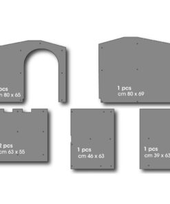 Bama Pet Kit Isolatiepanelen Hondenhok Groot
