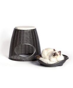Bama Pet Pasha Dierenmand 52x50x46/55 cm Antraciet