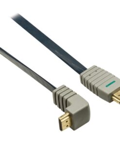 Bandridge BVL1372 High Speed HDMI 270 Graden Platte Kabel Verguld 2 m
