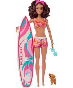 Barbie Beach Pop met Surfplank