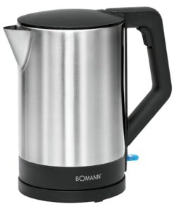 Bomann WKS3002CB Waterkoker 1.5L 2200W RVS/Zwart