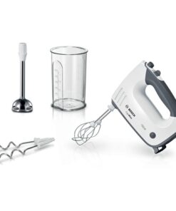 Bosch MFQ37470 ErgoMixx Handmixer Wit/Grijs