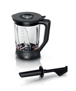 Bosch MUZ9MX2 Blender Zwart/Transparant