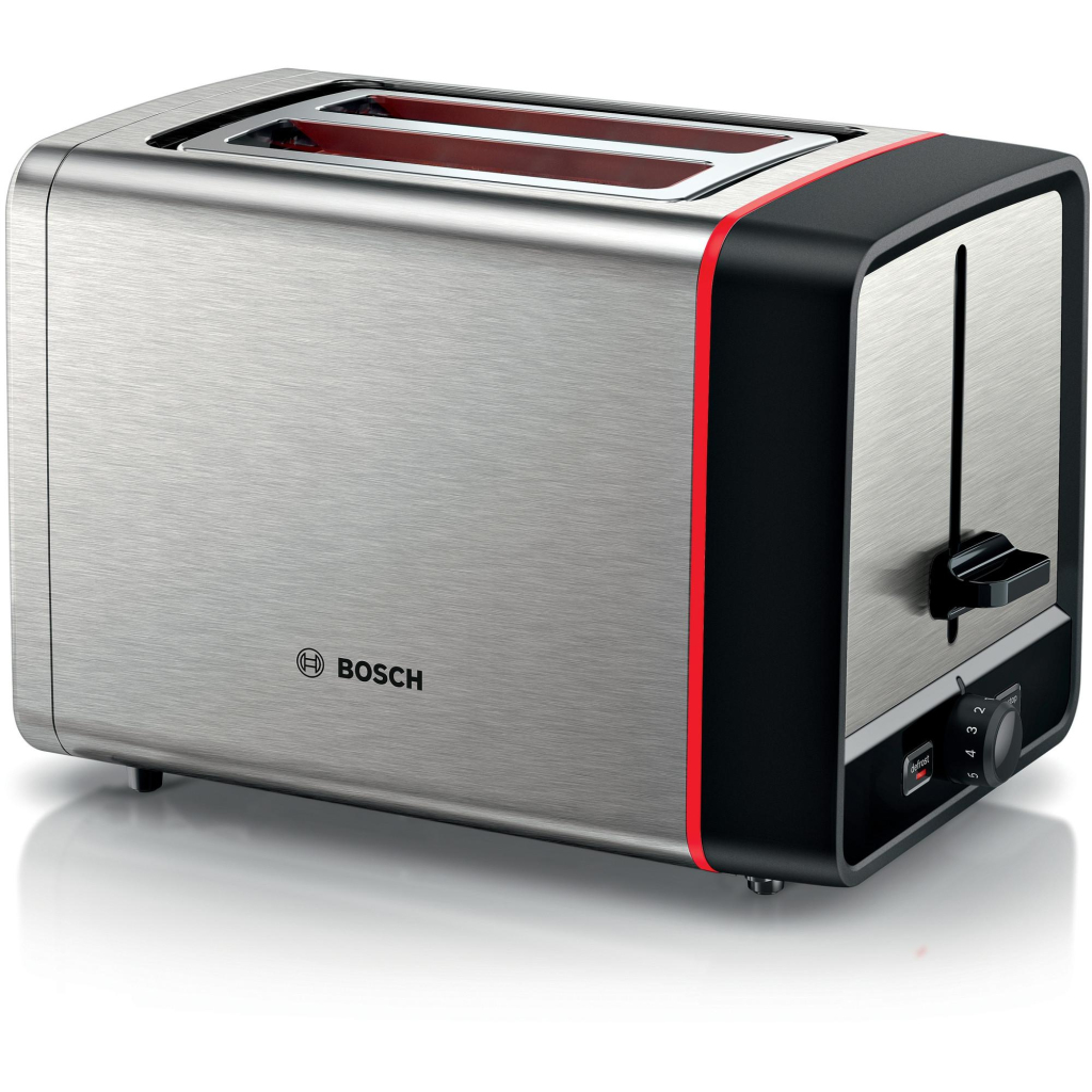 Bosch TAT6M420 MyMoment Broodrooster RVS/zwart/Rood