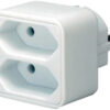 Brennenstuhl BN-1508030 Stopcontact Splitter 2 X Euro Wit