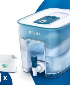 Brita Flow Waterfilter 8.2L Blauw/Wit
