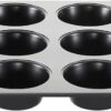Brund Muffinvorm 12 Vakjes Zwart