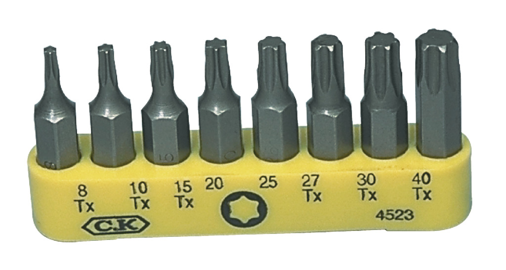 C. K. Ck-4523 8-delige Torx Bitset
