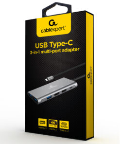 Cablexpert Gmb Usb-c Multi-poort 3-in-1