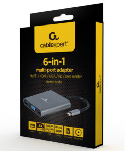 Cablexpert Gmb Usb-c Multi-port 6-in-1