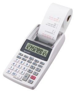 Citizen SH-EL1611V Calculator Sharp EL1611V Grijs Print