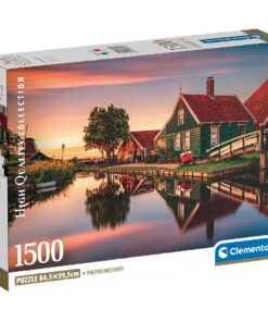 Clementoni High Quality Collection Puzzel Zaanse Schans 1500 Stukjes