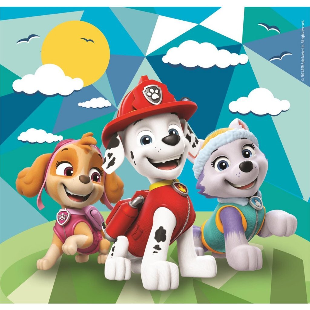 Clementoni Paw Patrol Puzzel 3x48 Stukjes - Afbeelding 3