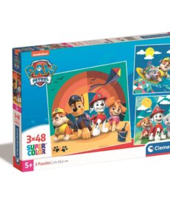 Clementoni Paw Patrol Puzzel 3x48 Stukjes