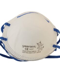 Connex FFP2 Stofmaskers 2 Stuks Wit/Blauw