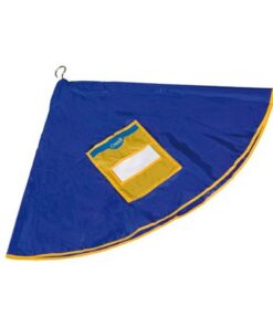 Creall Luizencape Wasbaar Blauw/Geel
