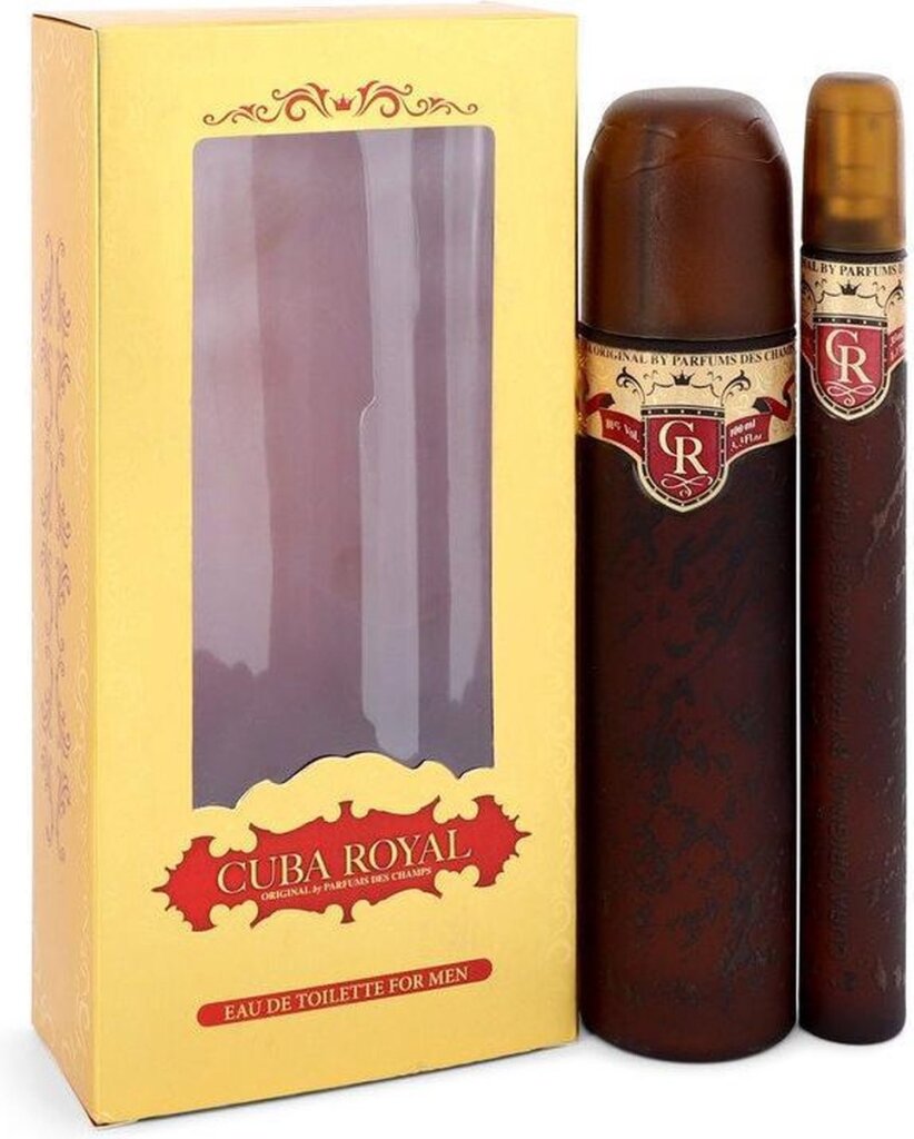 Cuba Royal by Fragluxe - Gift Set - 100 ml Eau De Toilette Spray + 30 ml Eau De Toilette Spray