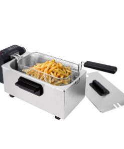 Daily Home Friteuse 3L RVS/Zwart